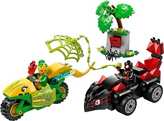 Фото LEGO Marvel Перегони на електромобілях з динозаврами (11198)