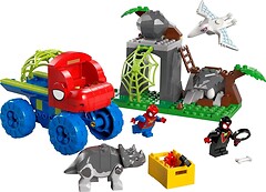 Фото LEGO Marvel Динозаврячий рятувальний транспорт команди Павука (11199)