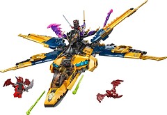 Фото LEGO Ninjago Суперштормовий реактивний літак Рас та Арін (71833)