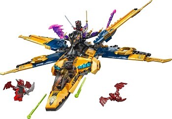 Фото LEGO Ninjago Суперштормовий реактивний літак Рас та Арін (71833)