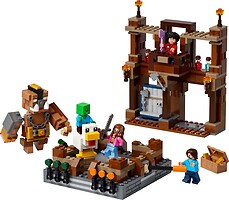 Фото LEGO Minecraft Бойцовский ринг в лесном имении (21272)
