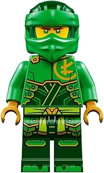 Фото LEGO Ninjago Lloyd - Dragons Rising, Tunic with Large Armor Plates, Head Wrap (njo884)