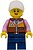 Фото LEGO City Dirt Bike Rider - Female, White Cap, Bright Light Yellow Ponytail Hair (cty1529)