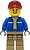 Фото LEGO City Wildlife Rescue Explorer - Female, Dark Red Cap, Bright Light Yellow Hair (cty1305)