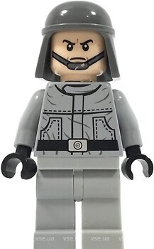 Фото LEGO Star Wars Imperial AT-ST Pilot / Driver (Plain Helmet, Dual Sided Head) (sw0401)