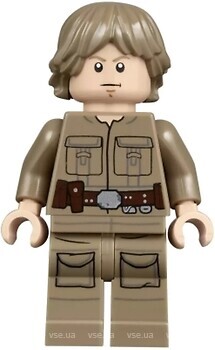 Фото LEGO Star Wars Luke Skywalker - Cloud City, Dark Tan Shirt (sw0971)