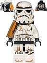 Фото LEGO Star Wars Sandtrooper - Orange Pauldron, Survival Backpack, Dirt Stains (sw0364)