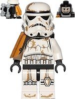 Фото LEGO Star Wars Sandtrooper - Orange Pauldron, Survival Backpack, Dirt Stains (sw0364)