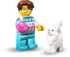 Фото LEGO Minifigures Любитель котиків (71048-11)