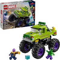 Фото LEGO Marvel Вантажівка Халка проти Таноса (76312)