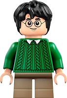 Фото LEGO Harry Potter Harry Potter - Green Sweater and Dark Tan Short Legs (hp475)