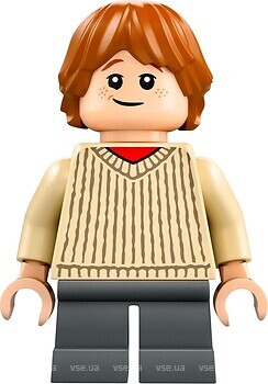 Фото LEGO Harry Potter Ron Weasley - Tan Sweater (hp482)
