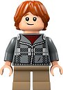 Фото LEGO Harry Potter Ron Weasley - Dark Bluish Gray Plaid Jacket, Dark Tan Short Legs (hp496)