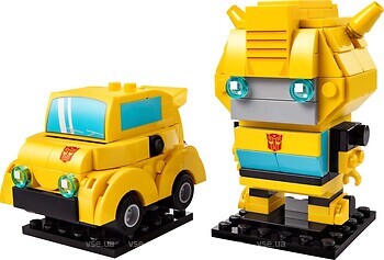 Фото LEGO BrickHeadz Бамблбі: робот і транспорт (40804)