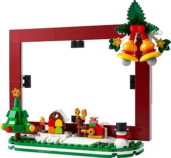 Фото LEGO Рождественская фоторамка (40702)
