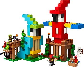 Фото LEGO Minecraft Домівки для папуг (21282)