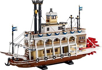 Фото LEGO Ideas Річковий пароплав (21356)