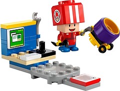 Фото LEGO Super Mario Mario Kart – Toad (Pit Crew) (30702)