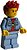 Фото LEGO City Woman - Denim Jacket, Bright Light Blue Legs, Red Spiked Hair (twn440)