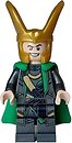 Фото LEGO Super Heroes Loki - Pearl Dark Gray Suit, Flexible Rubber Cape (sh0968)