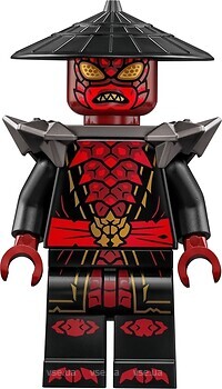 Фото LEGO Ninjago Drix - Pearl Dark Gray Shoulder Armor (njo924)