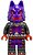 Фото LEGO Ninjago Wolf Mask Warrior - Dark Purple and Red Mask, Neck Bracket (njo903)