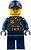 Фото LEGO City Police Officer- Male, Dark Bluish Gray Vest, Dark Blue Cap (cty0734)