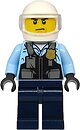 Фото LEGO City Policeman - Motorcyclist, Trans-Clear Visor (cty1143)