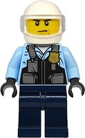 Фото LEGO City Policeman - Motorcyclist, Trans-Clear Visor (cty1143)