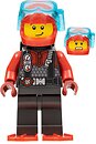 Фото LEGO City Diver - Male, Black Air Tanks, Red Flippers (cty1293)