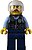 Фото LEGO City Police Officer - Male, White Flight Helmet, Trans-Clear Visor, Beard (cty1728)
