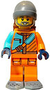 Фото LEGO City Arctic Explorer - Male, Dark Bluish Gray Beanie, Snowshoes, Backpack (cty1825)