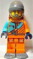 Фото LEGO City Arctic Explorer - Male, Dark Bluish Gray Beanie, Snowshoes, Backpack (cty1825)