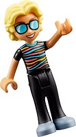 Фото LEGO Friends Alexander - Striped Top, Black Legs, Sand Blue Shoes (frnd709)