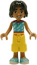 Фото LEGO Friends Nabil - Medium Azure Top, Yellow Cropped Trousers (frnd710)