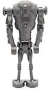 Фото LEGO Star Wars Super Battle Droid - Pearl Dark Gray, Narrow Head, Chest Light Indent (sw1321)