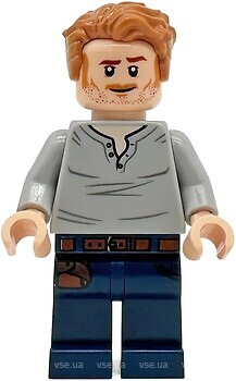 Фото LEGO Jurassic World Owen Grady - Open Neck Shirt (jw048)