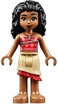 Фото LEGO Disney Princess Moana - Coral Strapless Top, Tan Layered Skirt (moa004)