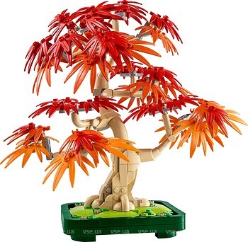 Фото LEGO Botanicals Бонсай з японського червоного клена (10348)