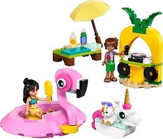 Фото LEGO Friends Вечірка єдинорога та фламінго біля басейну (42658)