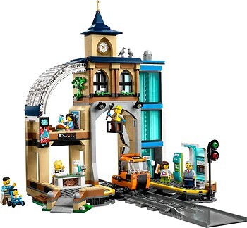 Фото LEGO City Центральный железнодорожный вокзал (60469)