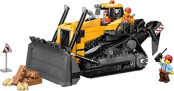 Фото LEGO City Жовтий бульдозер (60466)