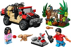 Фото LEGO Jurassic World Втеча по бездоріжжю від раптора (76972)