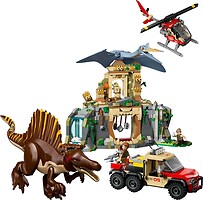 Фото LEGO Jurassic World Повітряна місія зі спинозавром і кетцалькоатлем (76976)