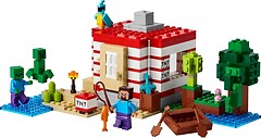 Фото LEGO Minecraft Будинок з вибухівки в джунглях (21275)