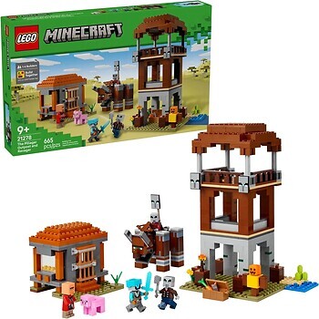 Фото LEGO Minecraft Аванпост розбійників та спустошувач (21278)