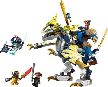 Фото LEGO Ninjago Розбійник: Робот-вершник на драконі (71843)