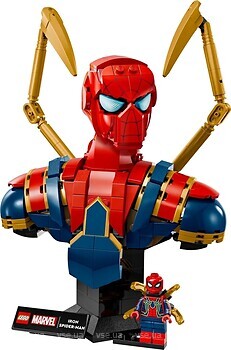Фото LEGO Marvel Погруддя Залізної Людини-Павука (76326)