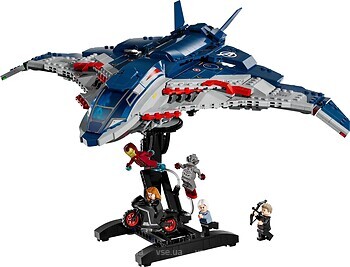 Фото LEGO Marvel Месники: Ера Альтрона Квінджет (76325)