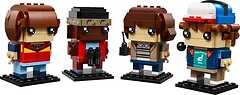 Фото LEGO BrickHeadz Stranger Things: Майк, Дастін, Лукас й Віл (40801)